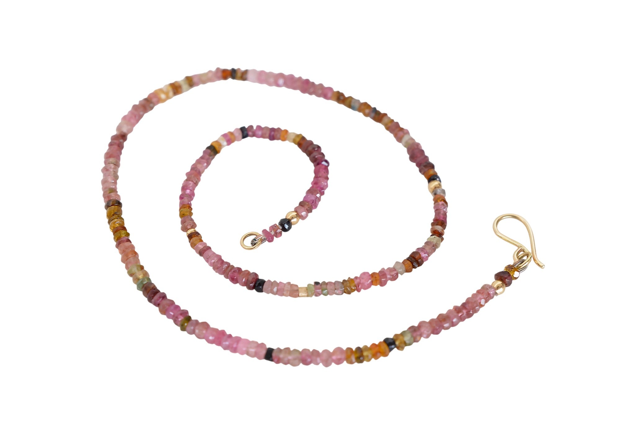 שרשרת פז, אבני טורמלין צבעוניות