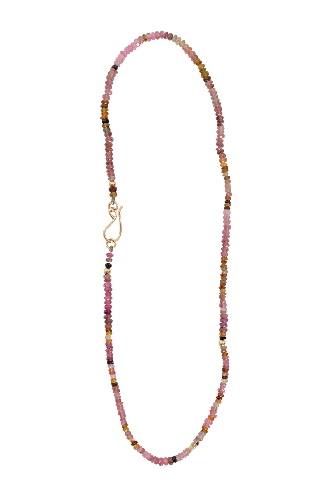 שרשרת פז, אבני טורמלין צבעוניות