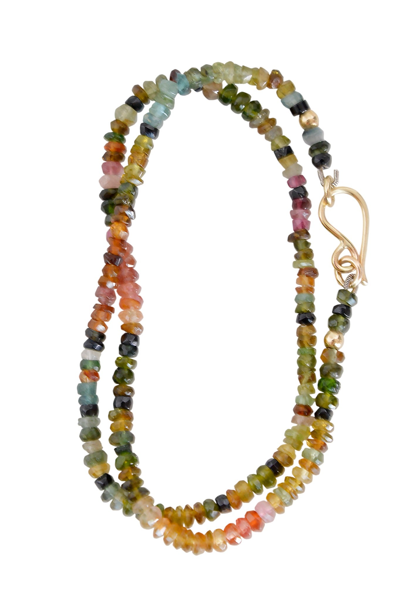 צמיד שיר, אבני טורמלין צבעוניות